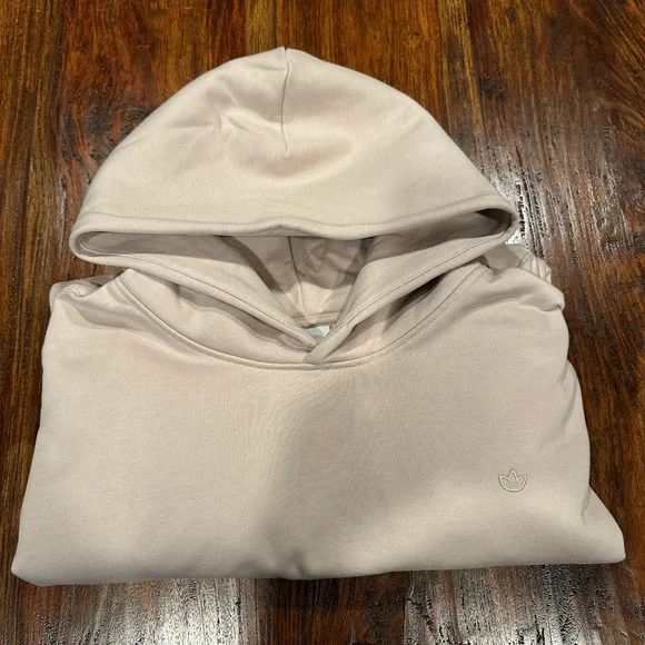 NWT! Adidas Men XL Pullover C Hoodie Beige IM2118 Sweatshirt Originals. - Picture 9 of 14